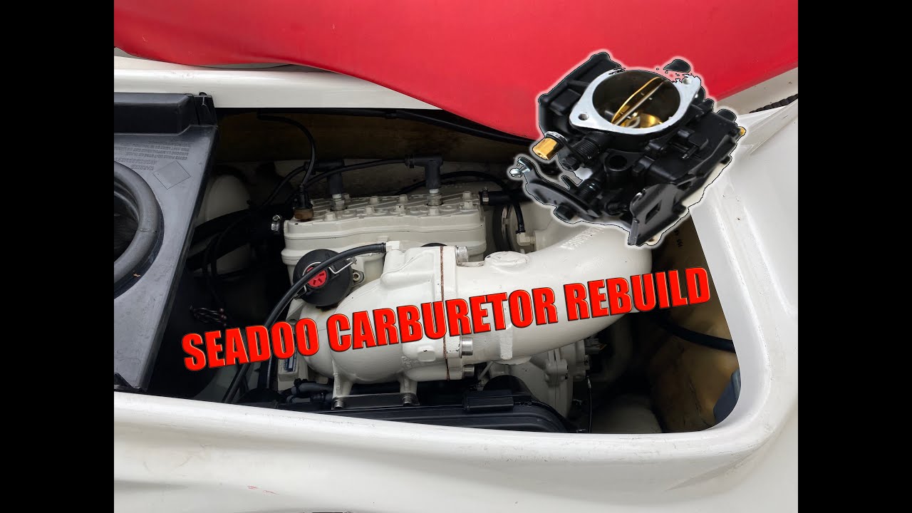 SEADOO 787 JET SKI CARBURETOR REBUILD - TWO STROKE CARB JET CLEANING