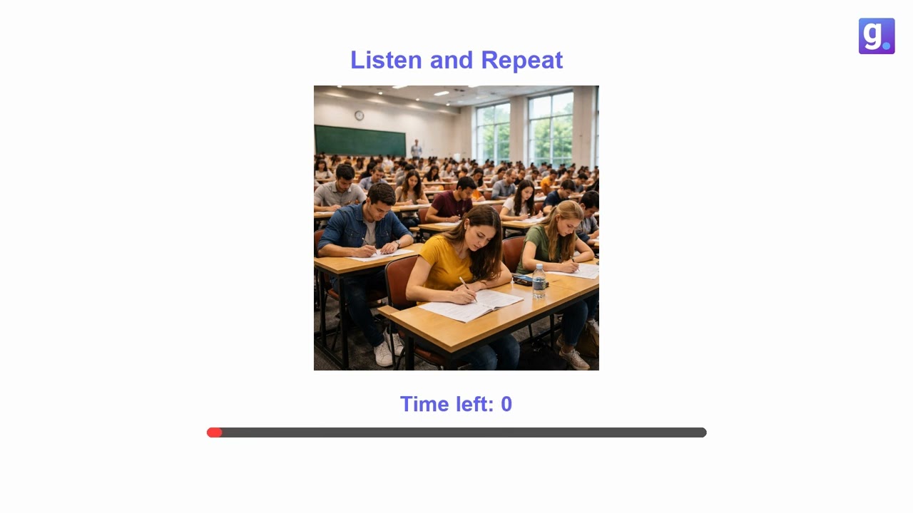 TOEFL (2026)  Listen and Repeat (Practice 15)  | TASK 1 | Gabble.ai