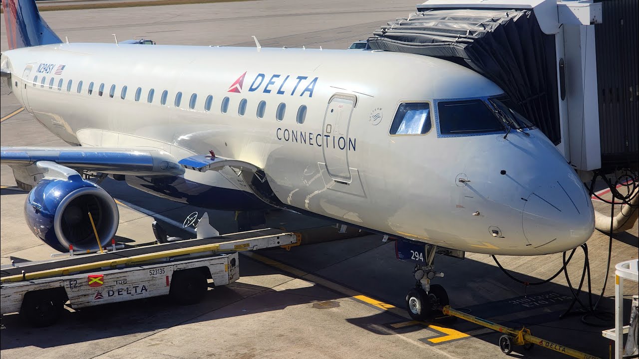 Full Flight - Minneapolis to Memphis - SkyWest USA (Delta Connection) - ERJ-175LR - Delta Comfort +