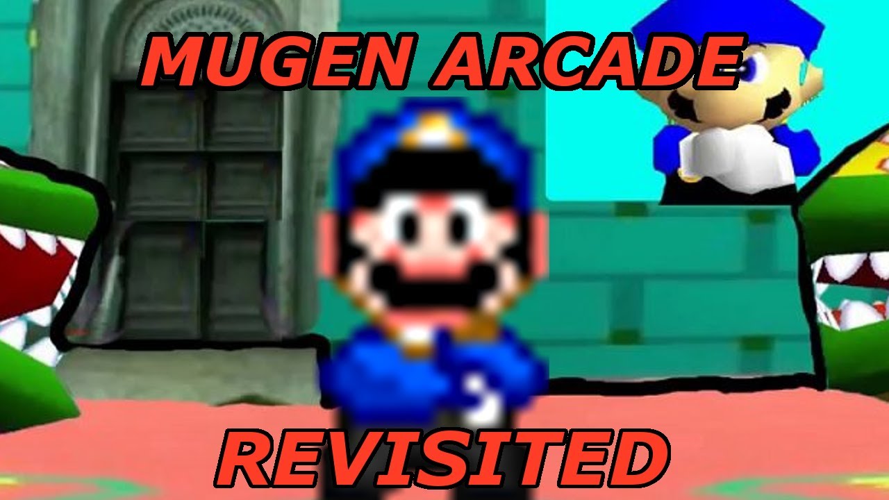 Mugen Arcade Mode Revisited with SMG3