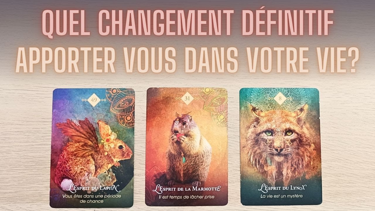 🌟QUEL CHANGEMENT DEFINITIF APPORTER VOUS DANS VOTRE VIE?🌟Tirage intemporel