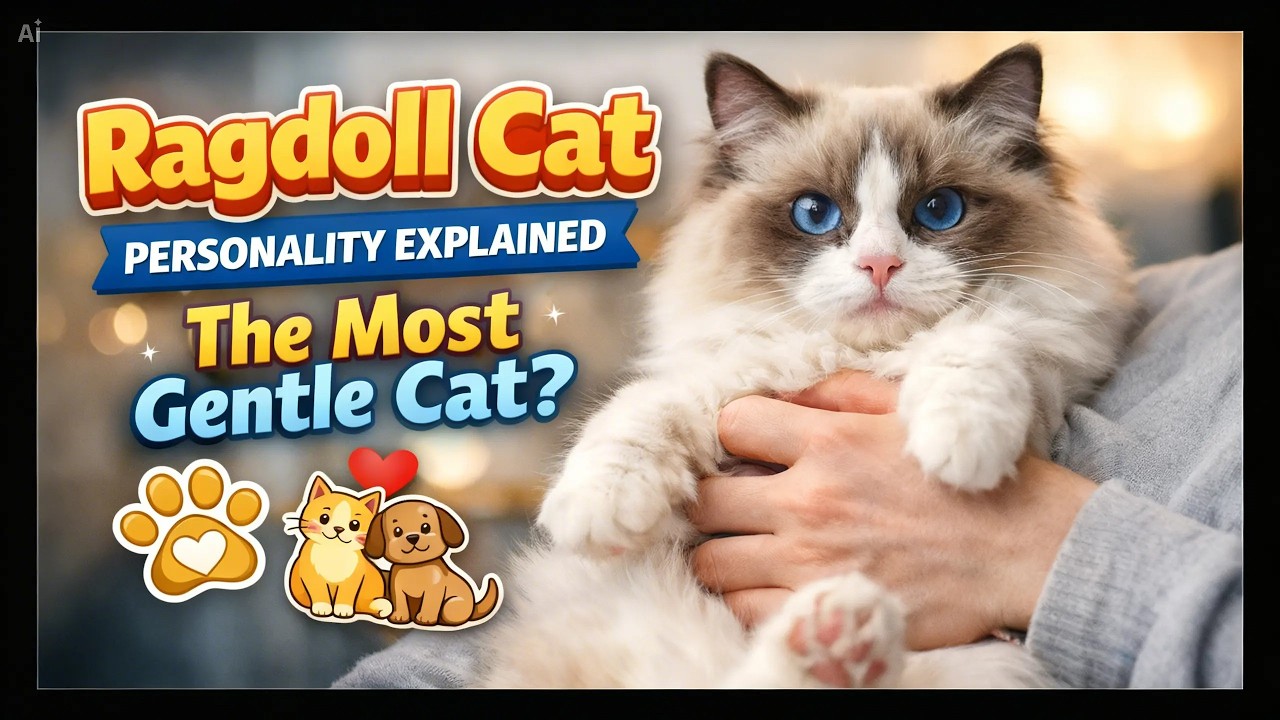 Ragdoll Cat Personality Explained &ndash; The Most Gentle Cat?