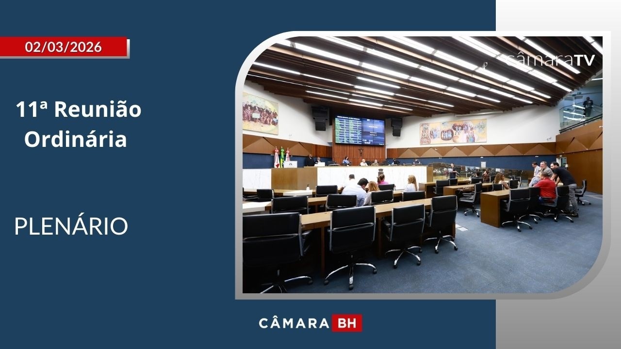 11ª Reunião Ordinária - plenário