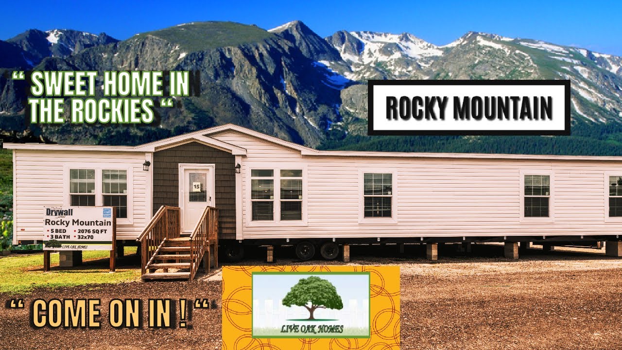 ROCKY MOUNTAIN от LIVE OAK HOMES '' SWEET HOME IN THE ROCKIES '' МОБИЛЬНЫЙ ДОМ ПОЛНЫЙ ТУР | DMHC |