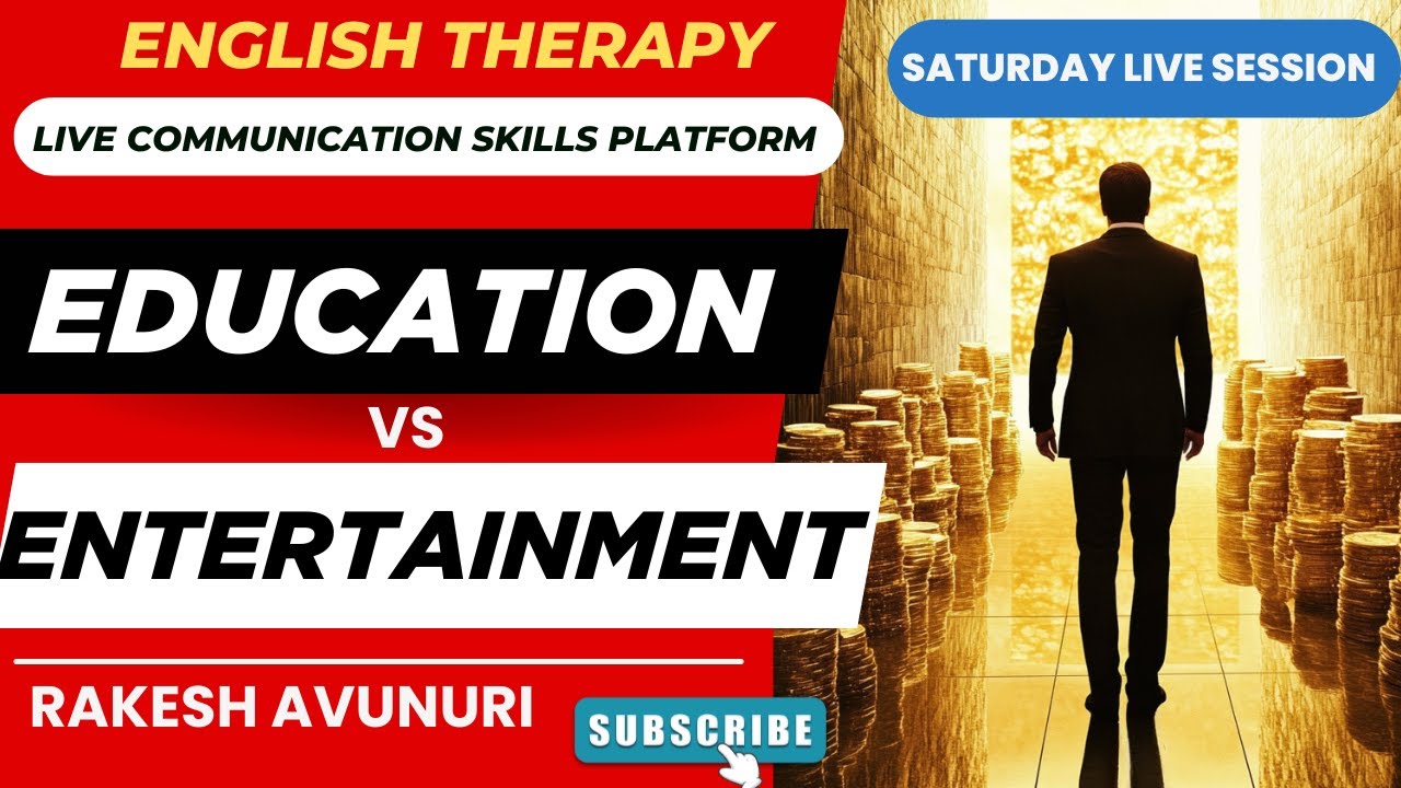 Why Most People Stay Poor &ndash; The Harsh Truth About Modern Entertainment | Rakesh Avunuri