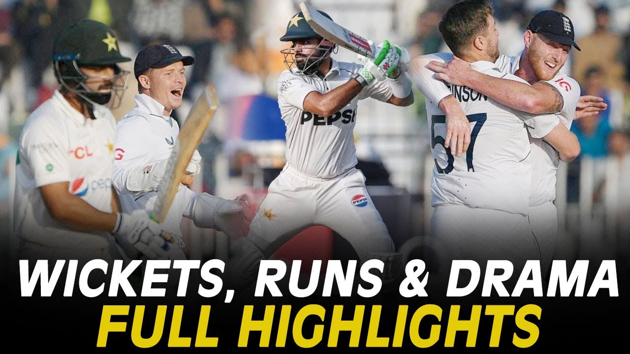 Full Highlights | Wickets, Runs & Drama | Test Match | M3L1U