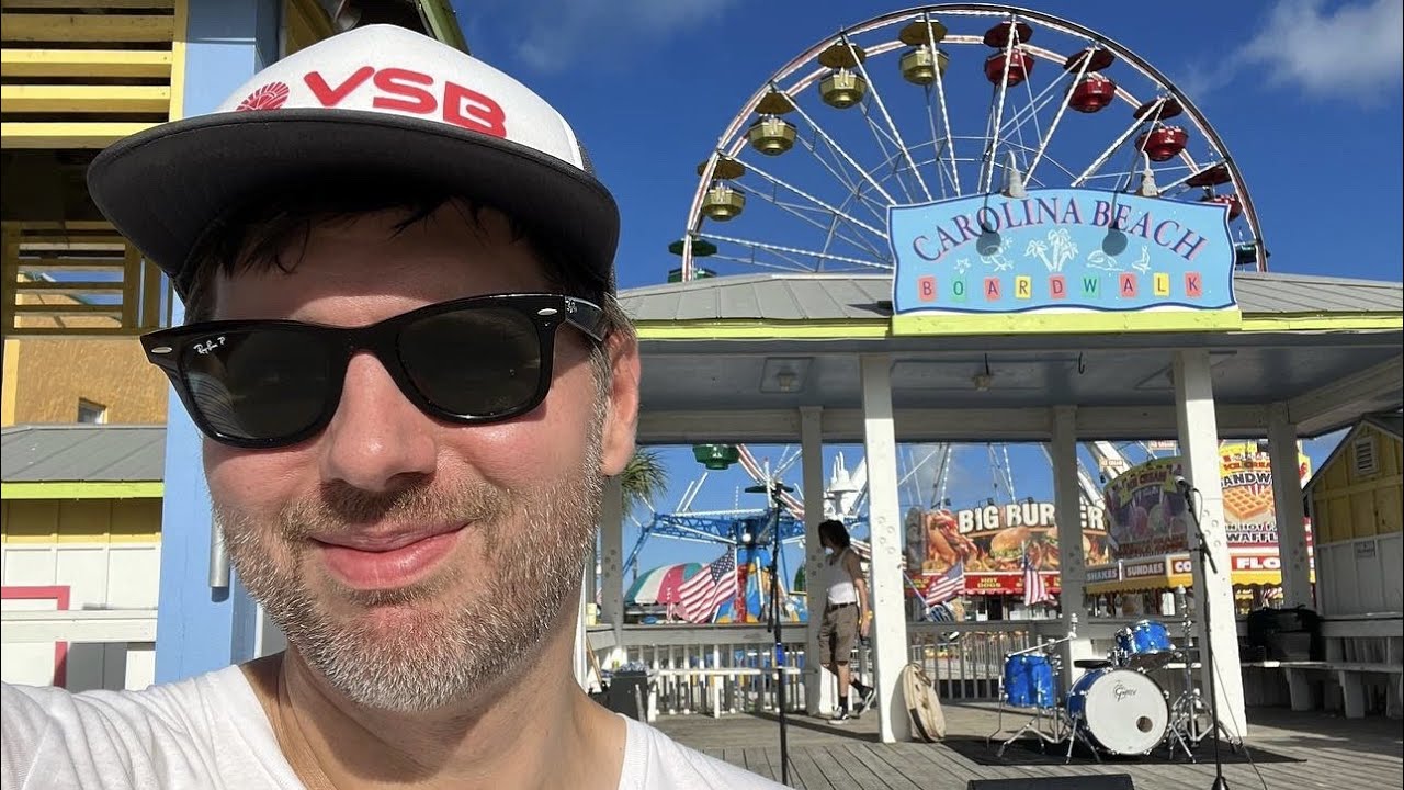 Carolina Beach Boardwalk Amusement Park Tour • North Carolina