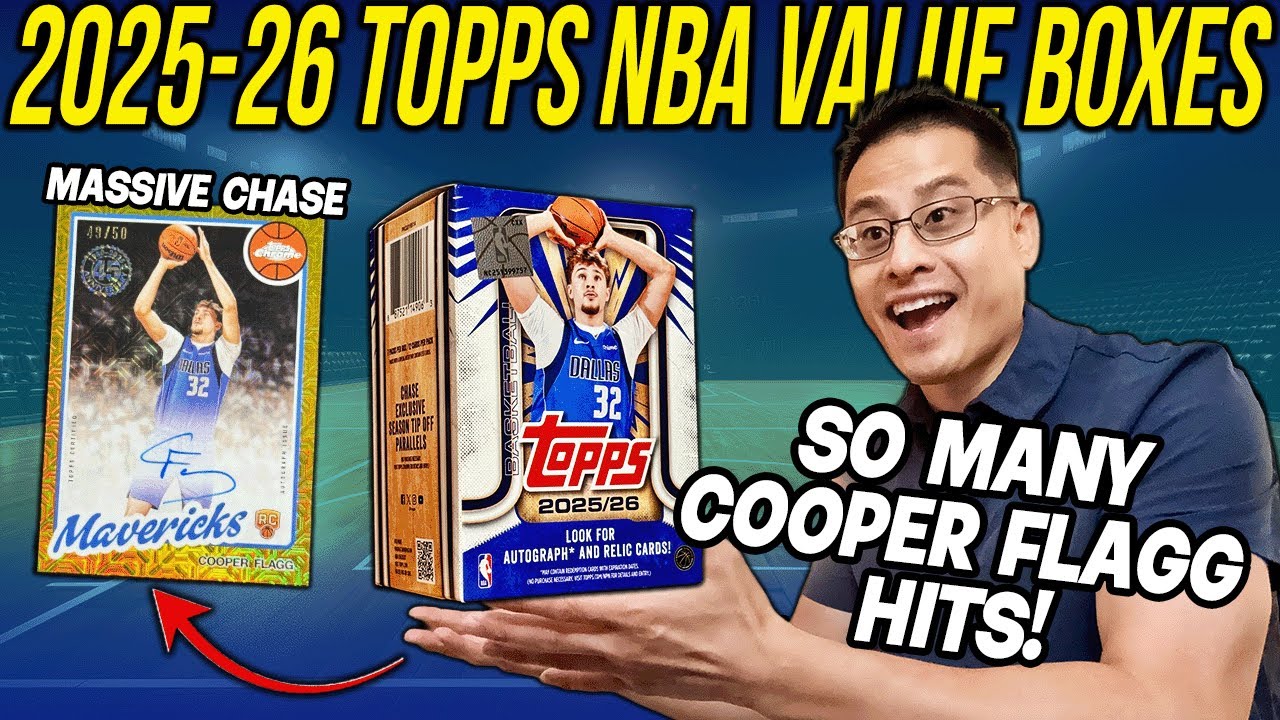 FIRST LICENSED TOPPS IS HERE (Is it worth?) *2025-26 Topps NBA Flagship Value/Blaster Box Review