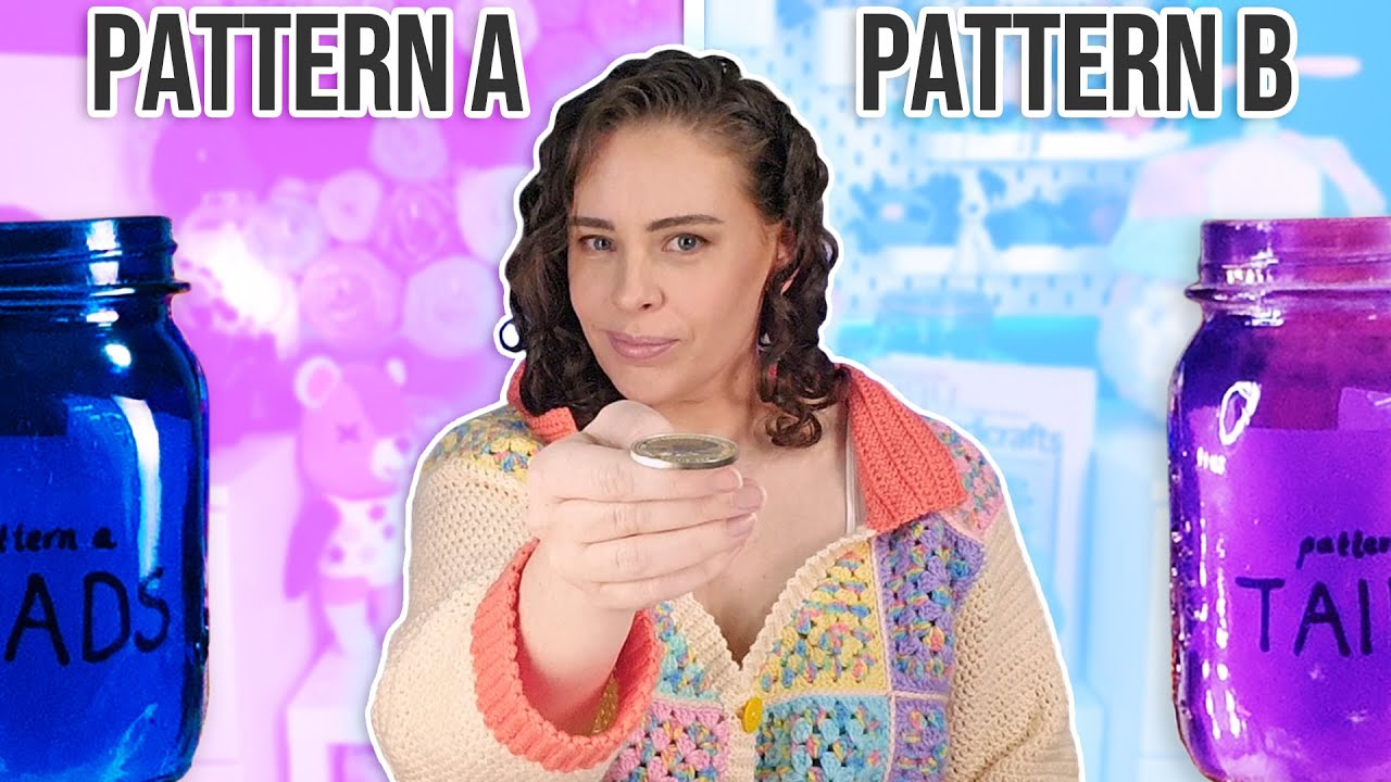 HEADS or TAILS | Letting a coin flip decide what I crochet....