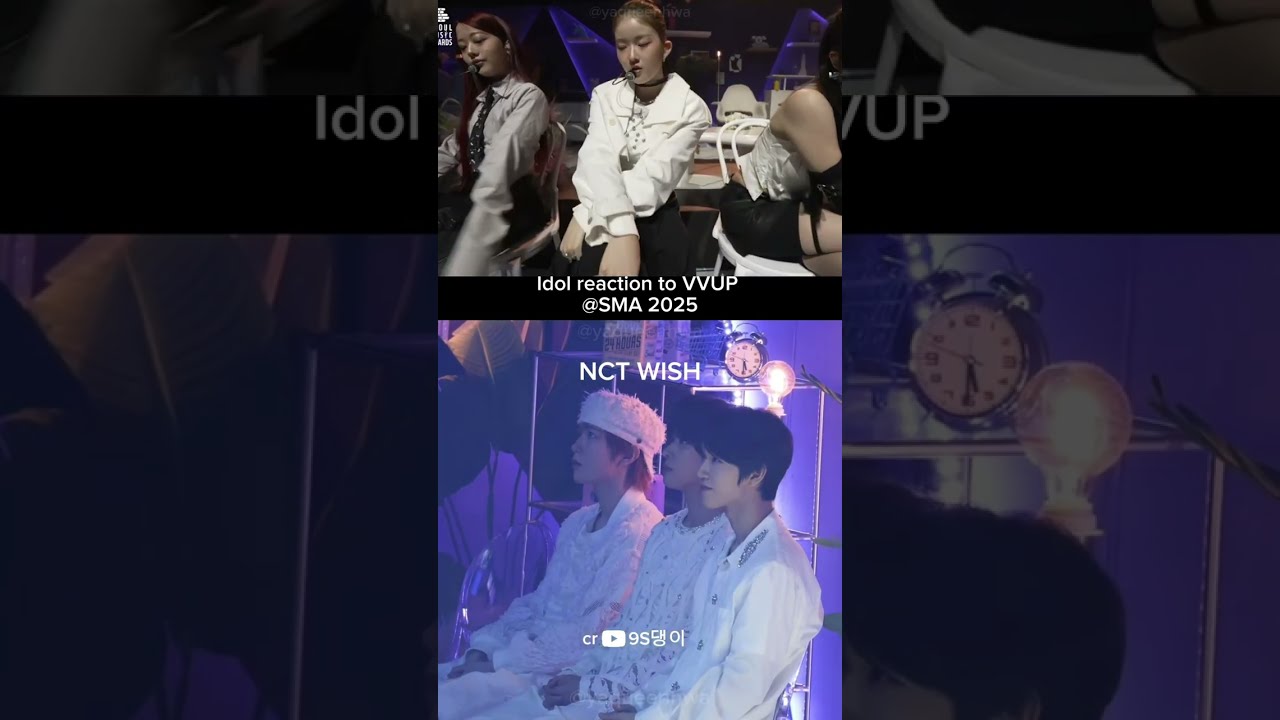 Idol reaction to VVUP Stage at Seoul Music Awards 2025 | NCT WISH [34th 서울가요대상] #비비업 #nctwish #kpop