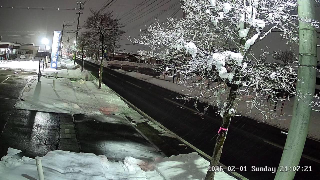 山形県西村山郡河北町谷地月山堂ライブカメラ Yamagata Nishimurayama Livecamera.world.cam