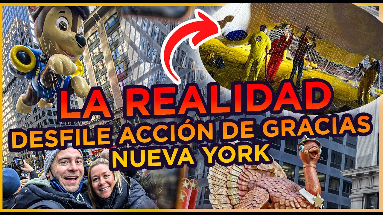 Consejos para ver el DESFILE de ACCION DE GRACIAS de Macy´s Nueva York e hinchado. Thanksgiving NY