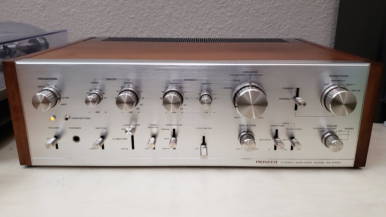 Pioneer SA-9100: Cleaning Up a Garage Sale Find