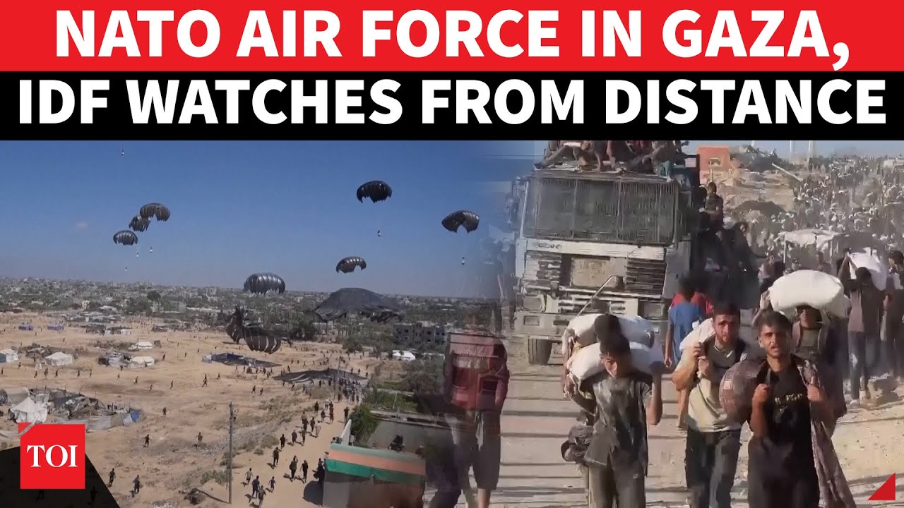 NATO Air Force Enters Gaza; IDF Military Jets Watch From Distance, Then This Happened