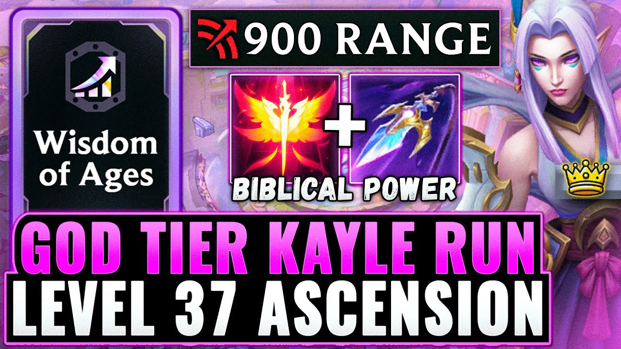 God Tier Kayle: Level 37 & 900 Range - Absolutely Unbeatable Build | League Arena Gameplay