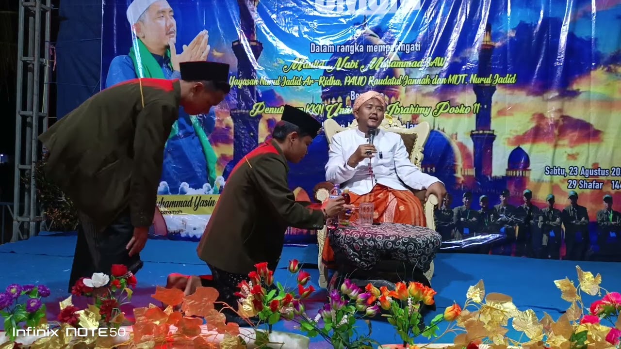 Penceramah oleh KH. Nur Mohammad Yasin, S.Sos 