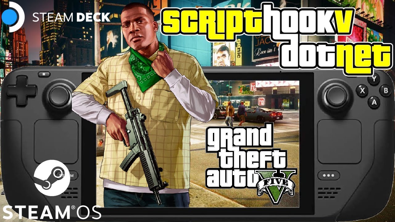 ScriptHookVdotnet GTA V Steam Deck SteamOS Install Guide #steamdeck #scripthookvdotnet #scripthookv