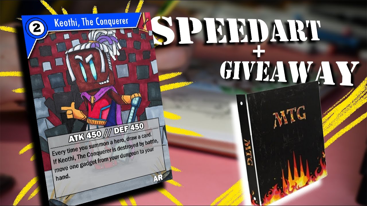 Keothi: HEROIC Set 2 Speedart + TCG Binder Giveaway