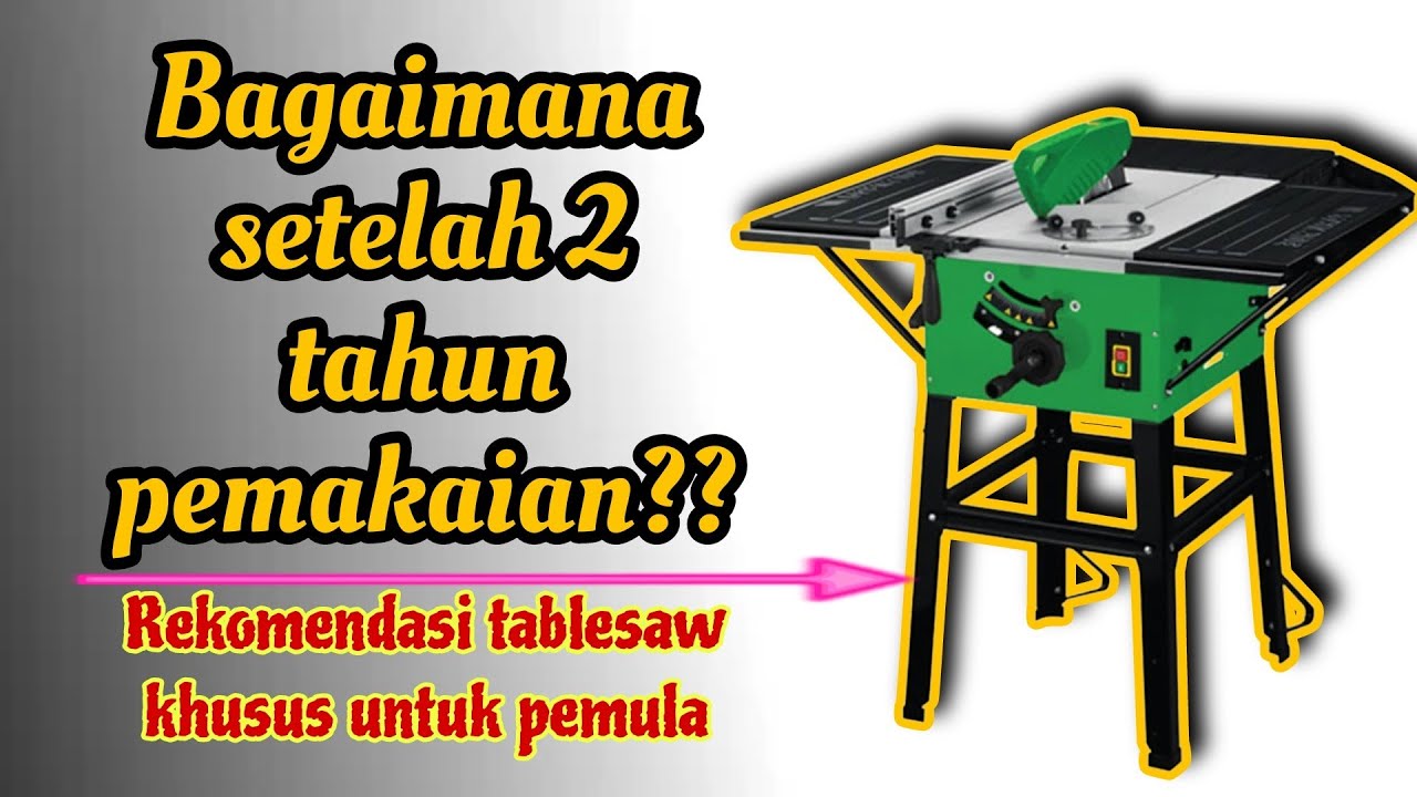Ini dia tablesaw 10inch terbaik dikelas nya || Review tablesaw RYU RTS10 pemakaian 2tahun