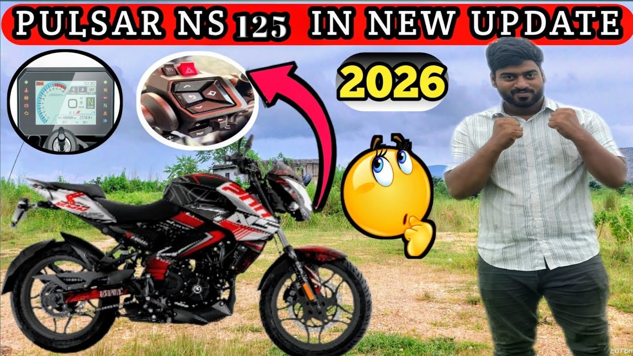 2026 Bajaj pulsar NS 125 New Update | Dual Disc | Live With Bike | #livewithbike 