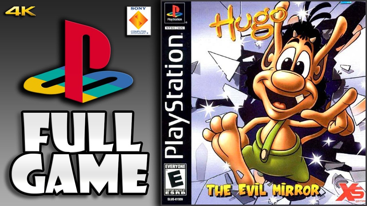 Hugo: The Evil Mirror (PS1) - Full Game Walkthrough / Longplay [4K 60ᶠᵖˢ UHD]