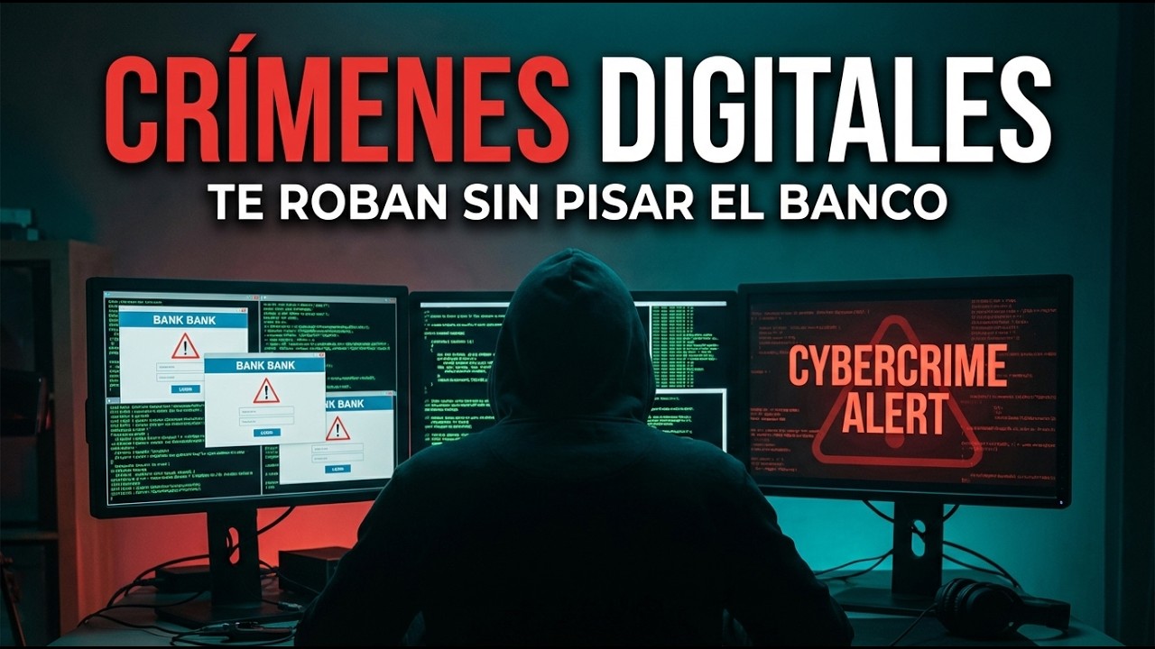 Crímenes digitales: hackers, engaños y robos de dinero reales