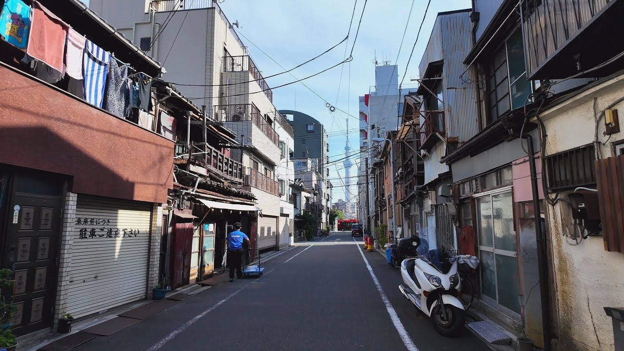 南千住 山谷を散歩【4K東京街歩き】Japan Tokyo 4K walking tour/Minamisenju,Sanya