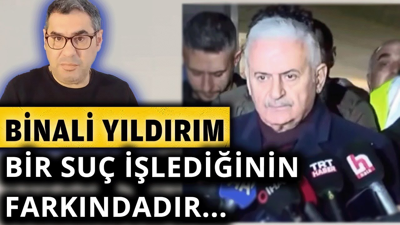 İki görüntüde Binali Yıldırım'ın yaşadığı şey 