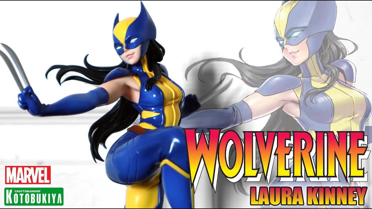 Wolverine (Laura Kinney) Marvel Comics Bishoujo Statue Unboxing - Kotobukiya
