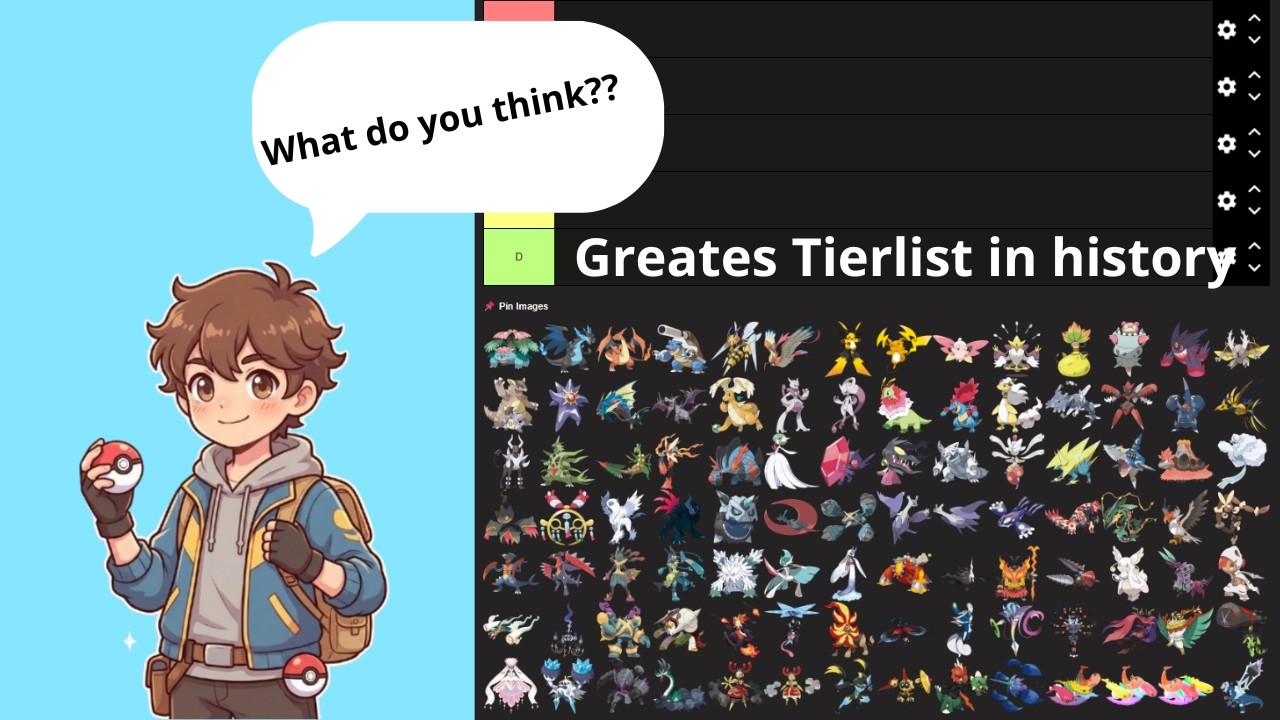 MEGA POKEMON TIERLIST!!!!
