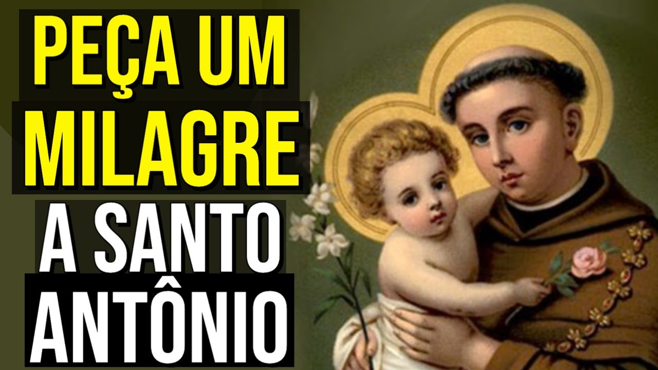 PEÇA UM MILAGRE A SANTO ANTÔNIO | Oração de Santo Antônio de Pádua para Ouvir Enquanto Dorme