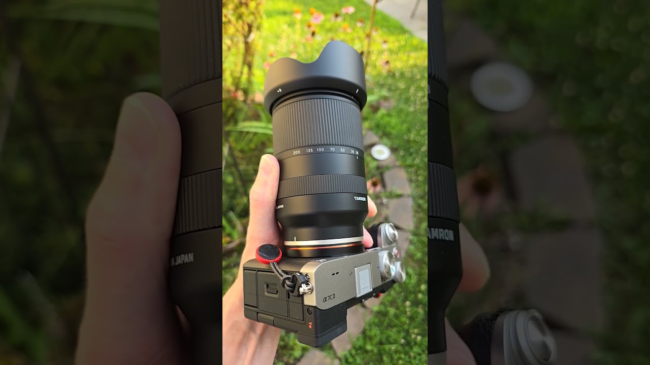 Tamron 28-200mm + Sony a7Cii full frame setup #cameralens #sonya7cii #photography #tamron28200mm