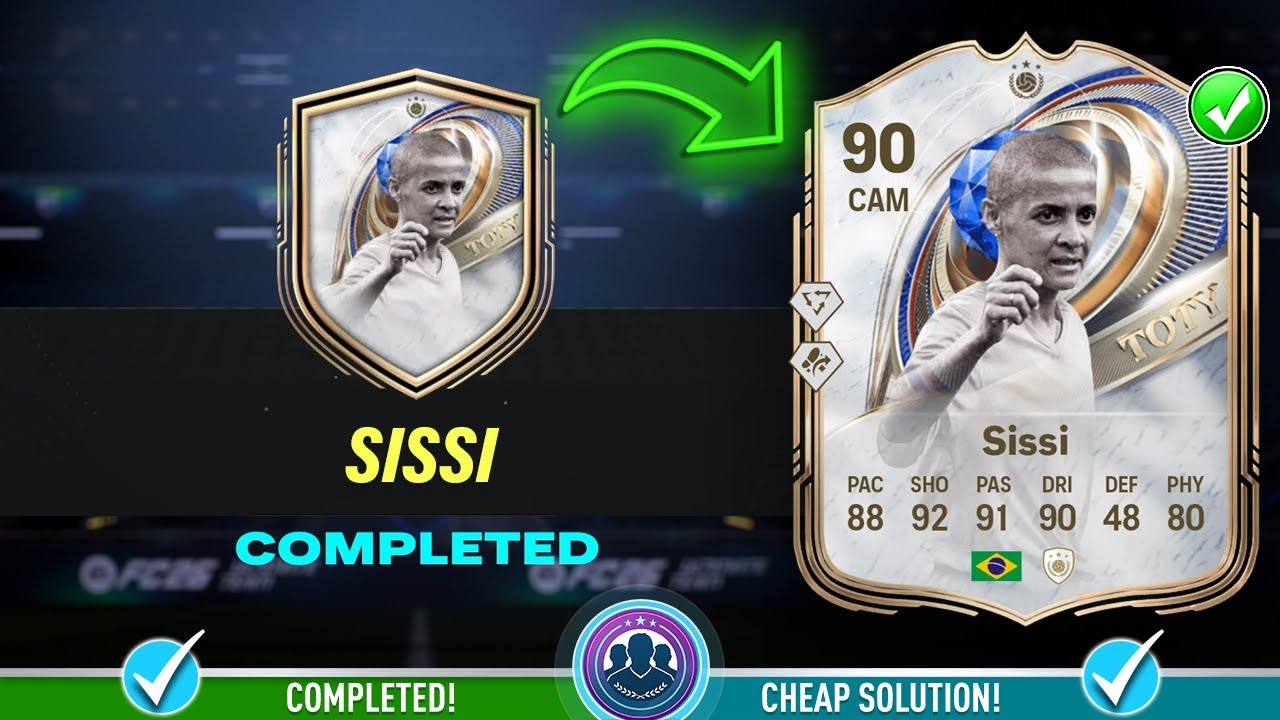 90 TOTY Icon Sissi SBC Solution - Cheap Solution & Tips - FC 26