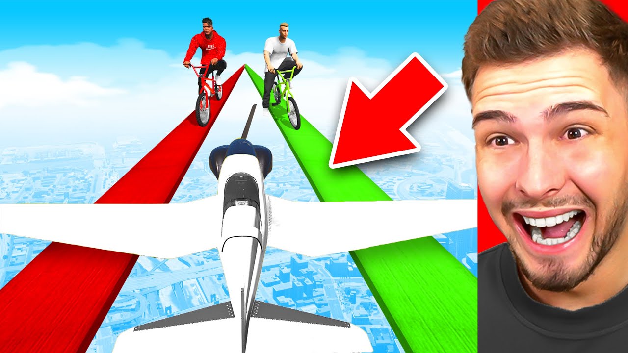 STUNTFLUGZEUG vs. BMX DEATHRUN! (Roblox)