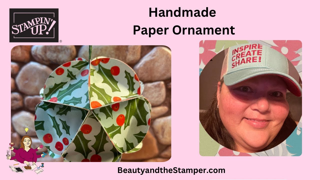 Handmade Ornament Made with Paper