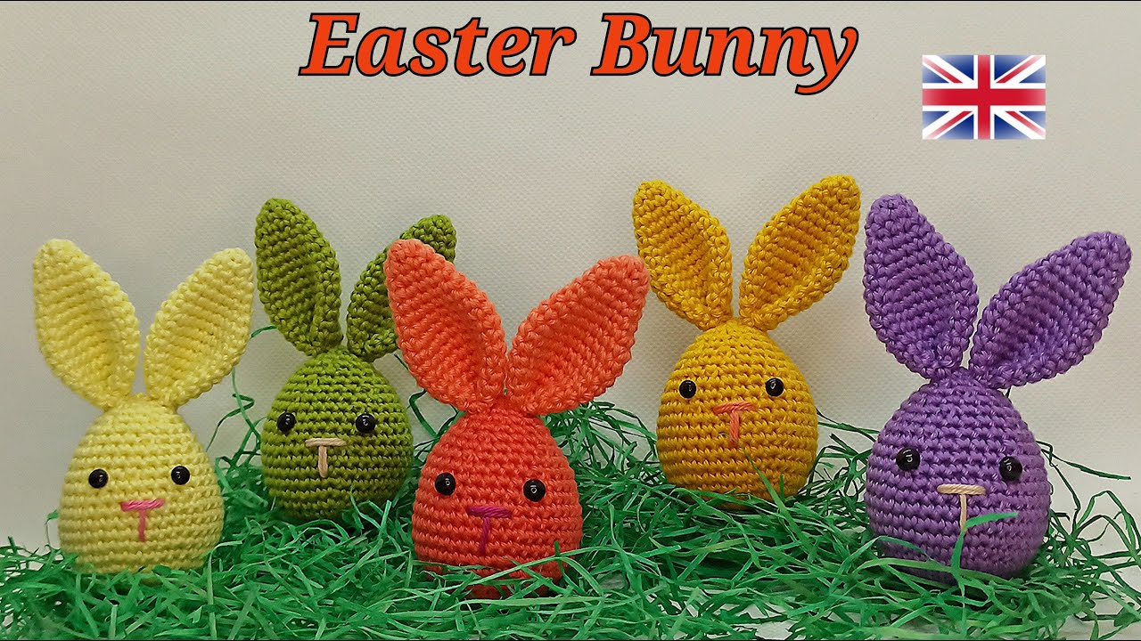 Crochet easter bunny - BunnyEgg