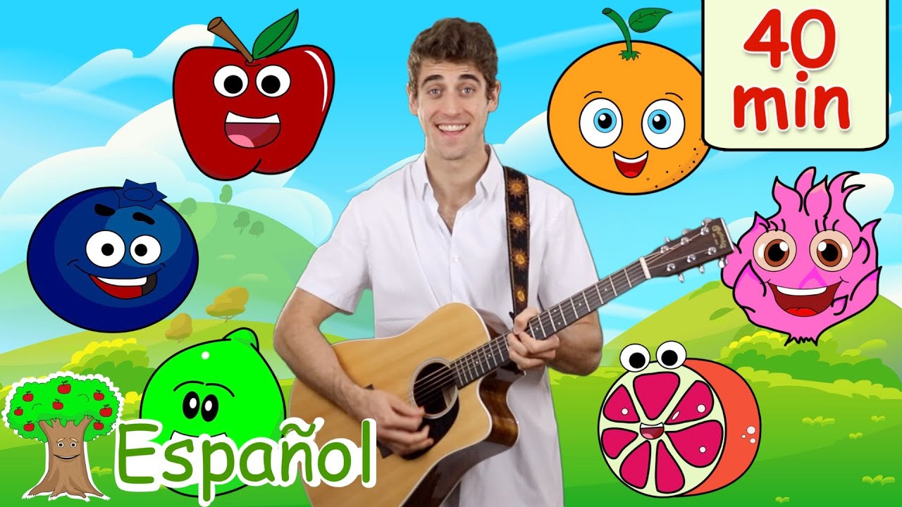 Frutas, Colores, Formas Y Más Canciones Infantiles | English Tree Español