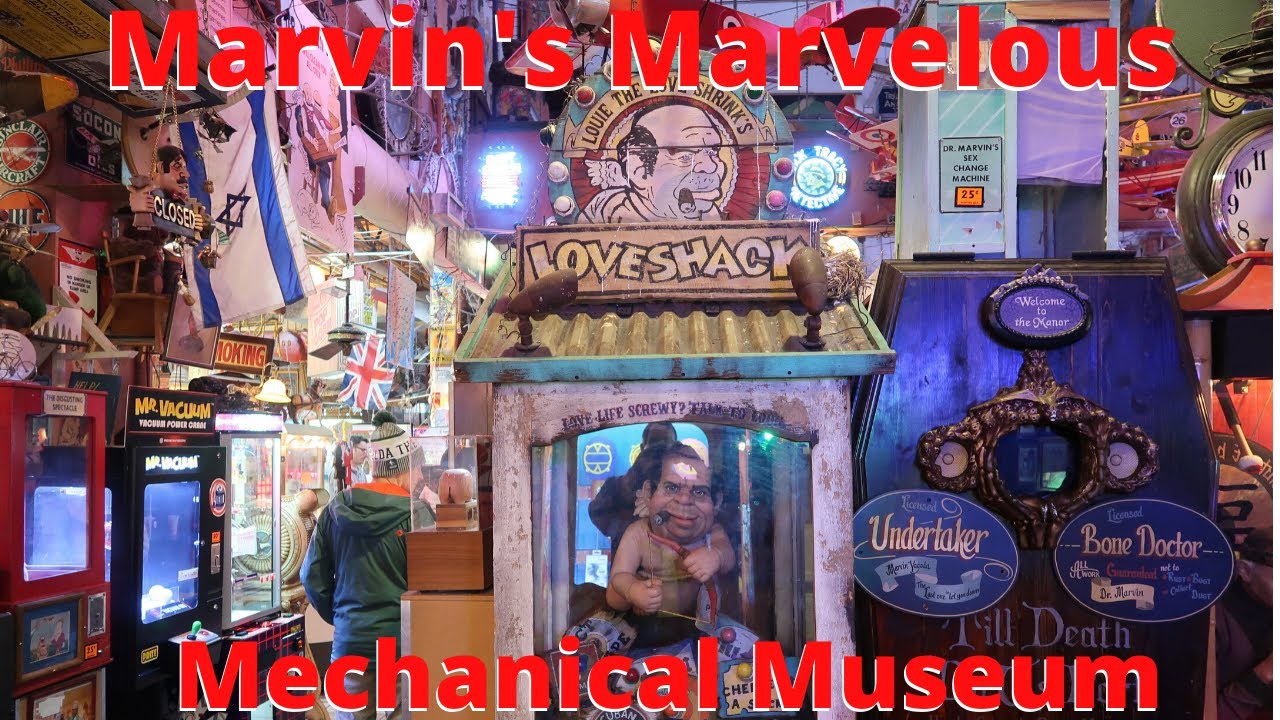 Marvin's Marvelous Mechanical Museum in Farmington Hills Michigan