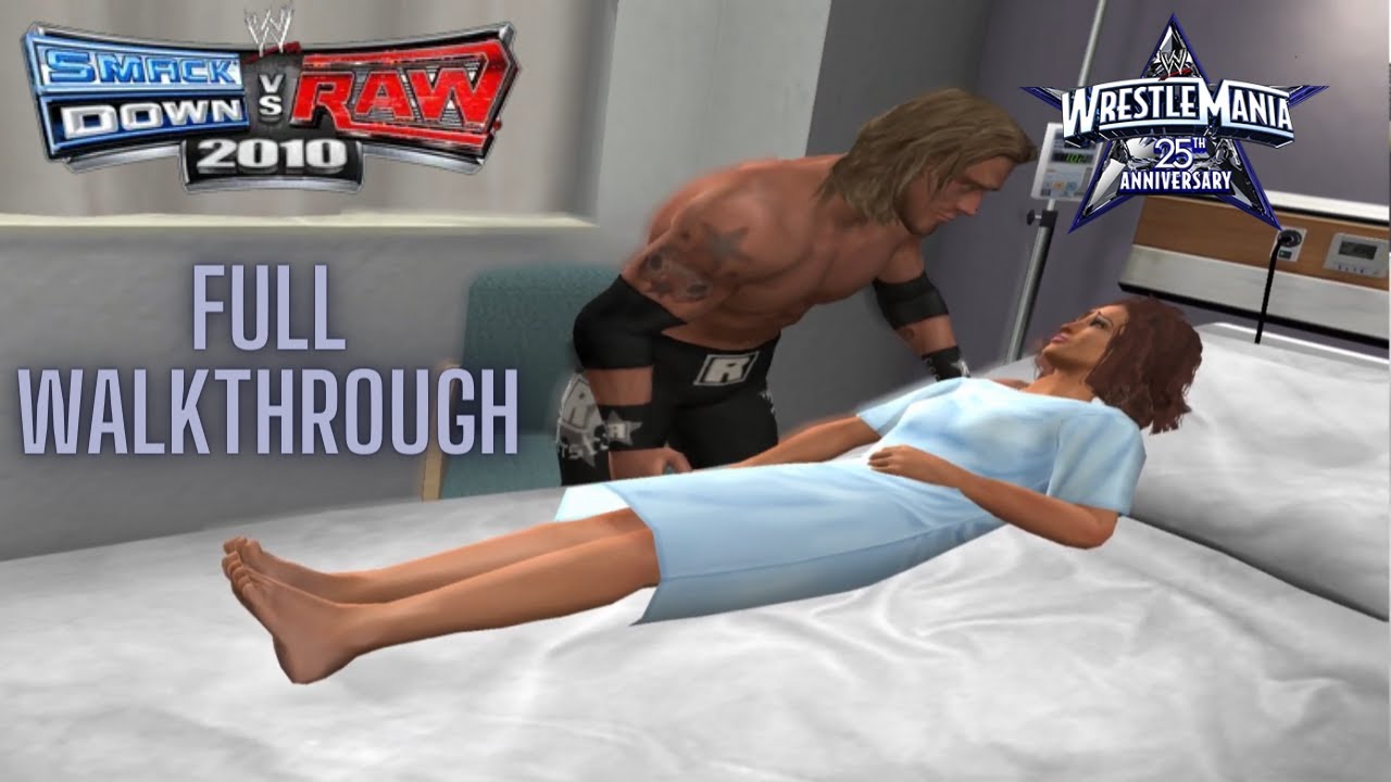 Edge's Road to Wrestlemania [WWE Smackdown vs Raw 2010] [Full Walkthrough] (PS2) (1080p)