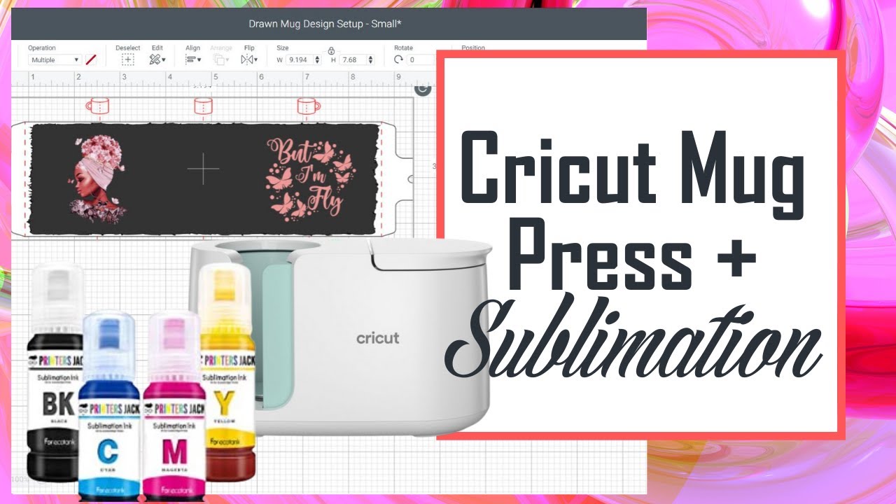 Cricut Mug Press - First Sublimation Mug