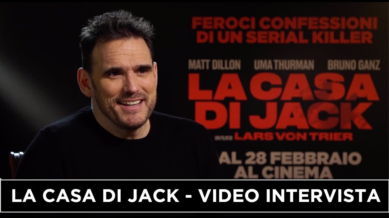 La casa di Jack - Intervista a Matt Dillon