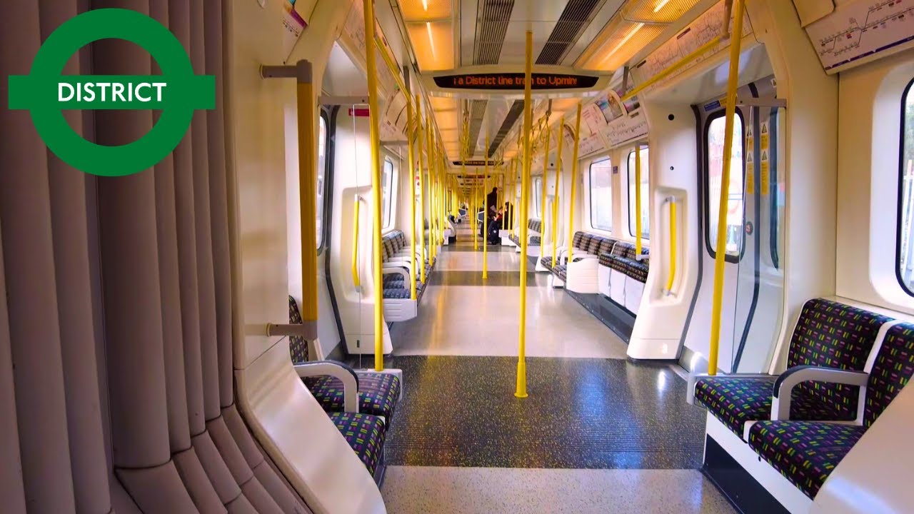 Full Journey On The District Line: Ealing Broadway To Upminster