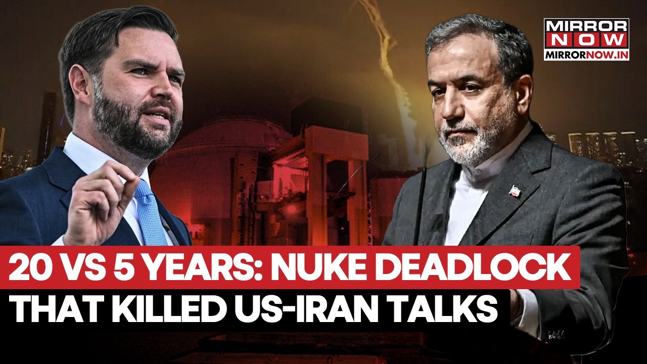US Demands 20 Years Of Freeze, Iran Says 5: Nuclear Talks In Pakistan Collapse In Dramatic Standoff