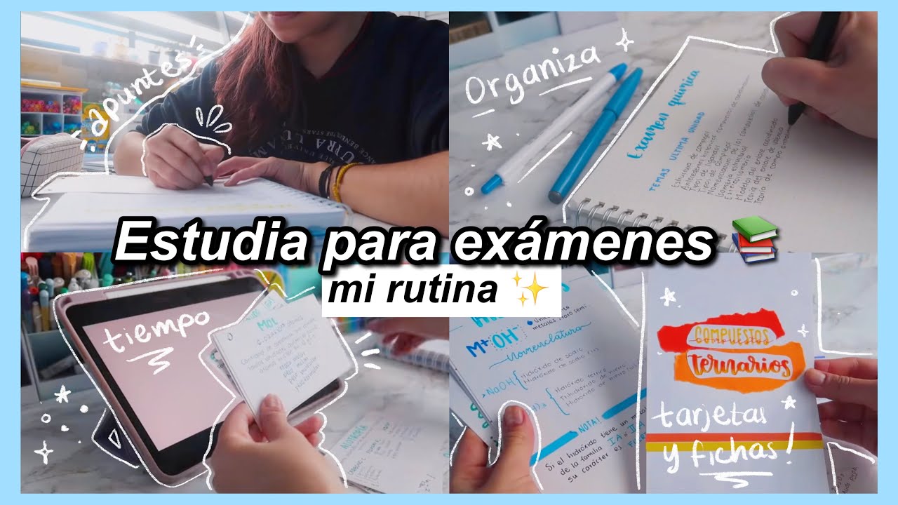 ESTUDIA PARA TUS EXÁMENES FINALES 📚 mi rutina - DanielaGmr ✨