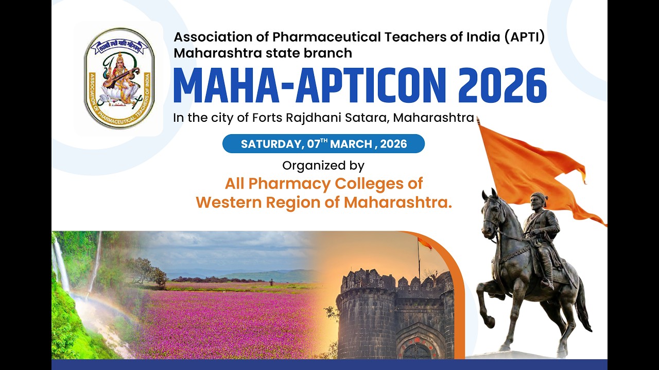 MAHA-APTICON 2026 Organised by All Pharmacy Institute of Western Maharashtra Live Streaming