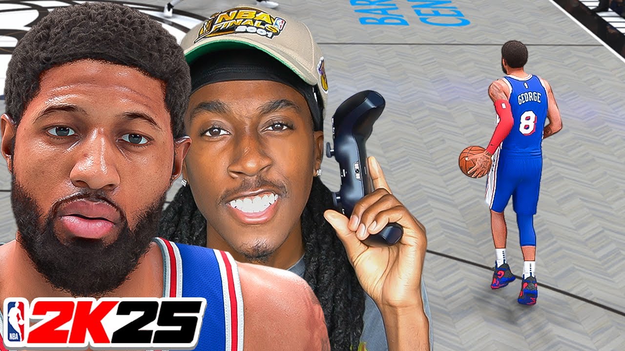 Дебют Пола Джорджа в команде 76ERS был ЛЕГЕНДАРНЫМ в NBA 2k25. Играйте сейчас онлайн.