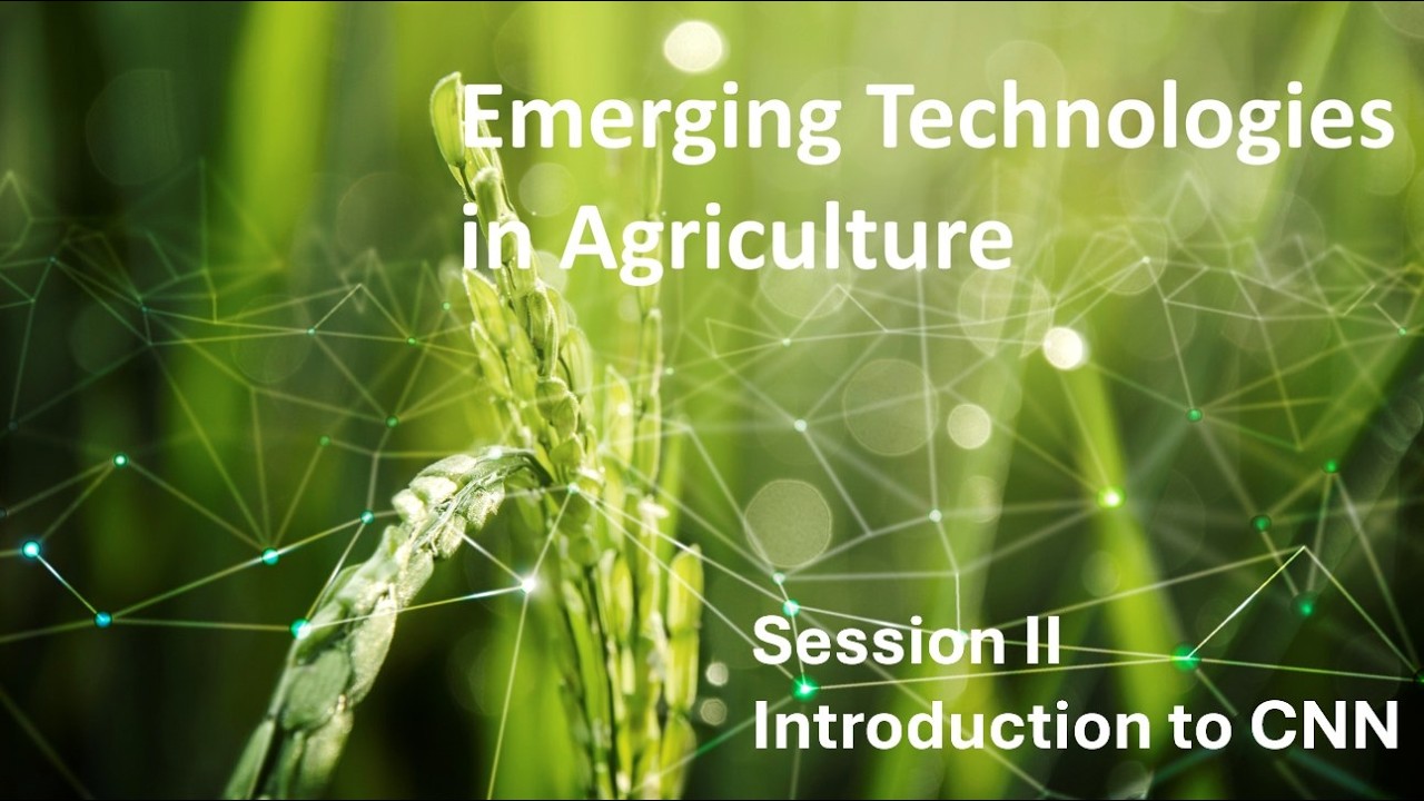 Emerging Technologies in Agriculture- Session II