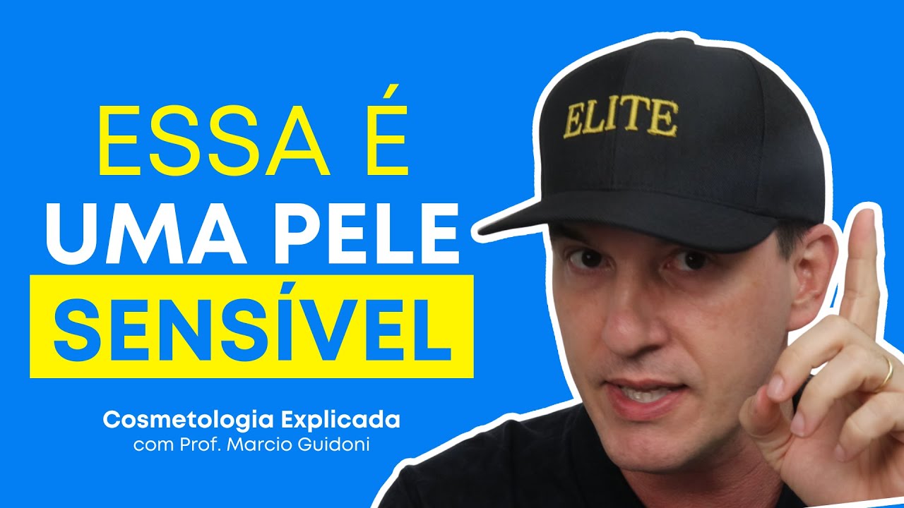 ESSA &Eacute; UMA PELE SENS&Iacute;VEL I Cosmetologia Explicada com Prof. Marcio Guidoni