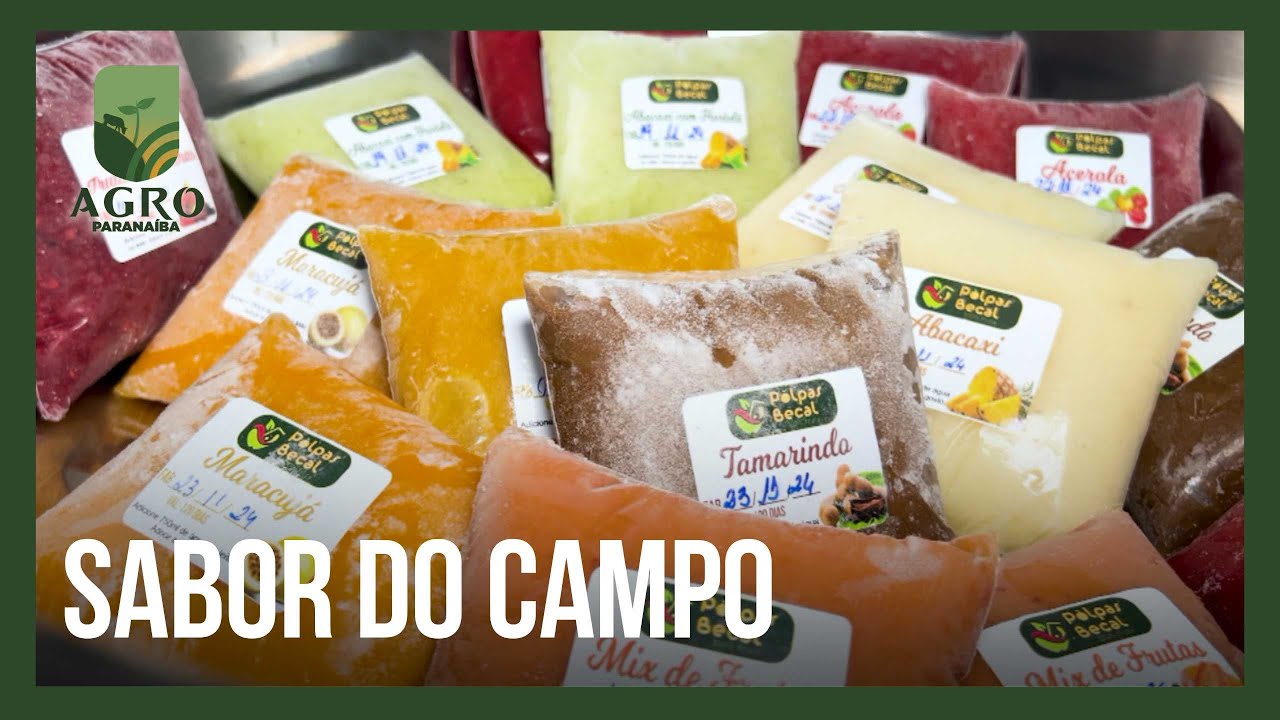 Família mineira encontra na produção de polpas de frutas uma fonte de renda promissora
