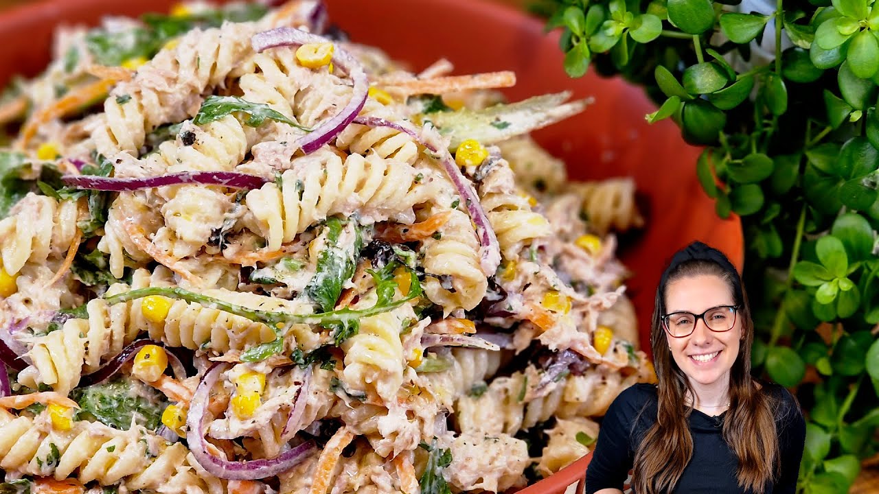SUPER RAPIDA! SALADA DE MACARRÃO PRONTA EM POUCOS MINUTOS!